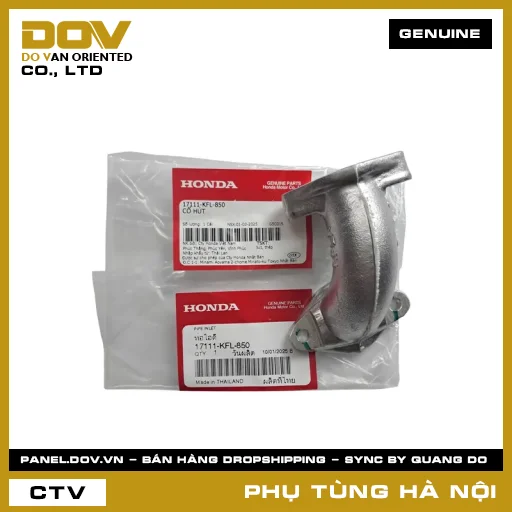MÃ PHỤ TÙNG : 17111KFL850 CỔ HÚT — 17111KFL850