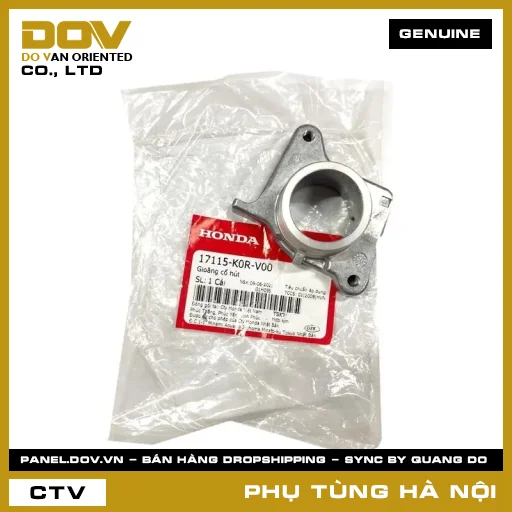 MÃ PHỤ TÙNG : 17115K0RV00 GIOĂNG CỔ HÚT — 17115K0RV00