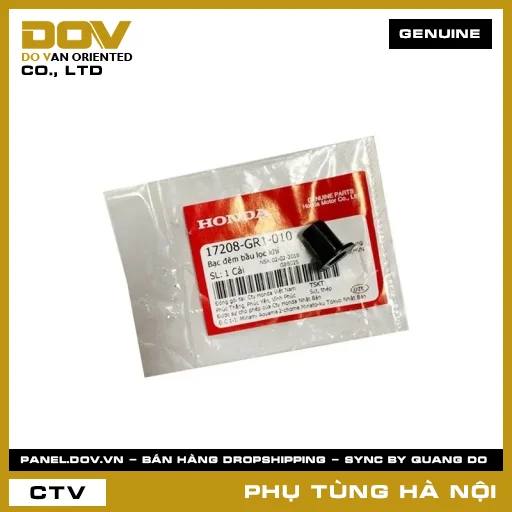 MÃ PHỤ TÙNG : 17208GR1010 BẠC ĐỆM BẦU LỌC GIÓ — 17208GR1010