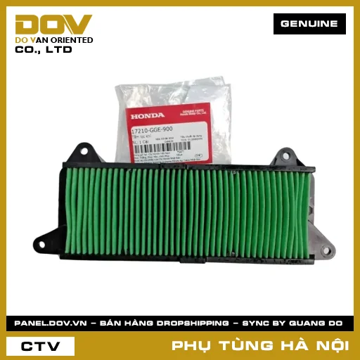 MÃ PHỤ TÙNG : 17210GGE900 TẤM LỌC GIÓ — 17210GGE900