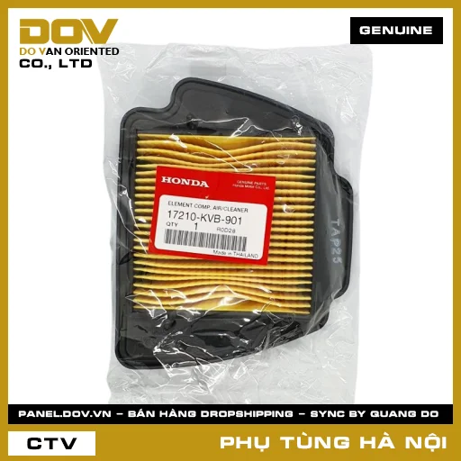 MÃ PHỤ TÙNG : 17210KVB901 TẤM LỌC GIÓ — 17210KVB901