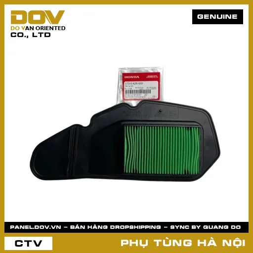 MÃ PHỤ TÙNG : 17210KZR600 TẤM LỌC GIÓ — 17210KZR600
