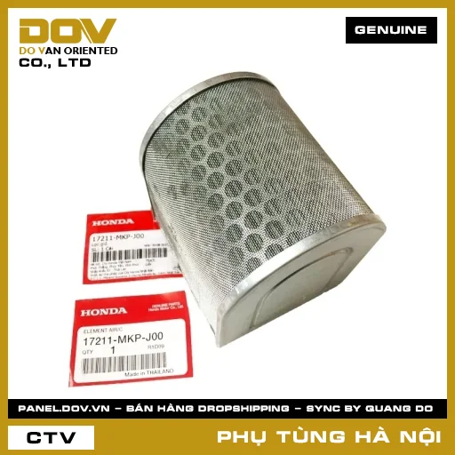 MÃ PHỤ TÙNG : 17211MKPJ00 BẦU LỌC GIÓ — 17211MKPJ00