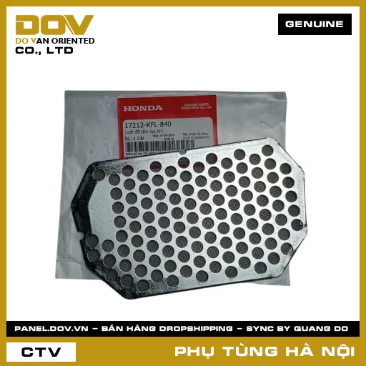 MÃ PHỤ TÙNG : 17212KFL840 LƯỚI ĐỠ TẤM LỌC GIÓ — 17212KFL840