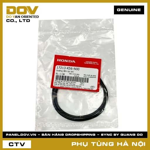 MÃ PHỤ TÙNG : 17213K56N00 GIOĂNG TẤM LỌC GIÓ — 17213K56N00