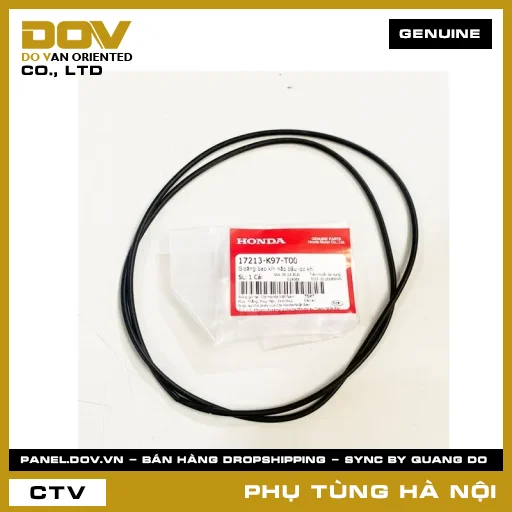 MÃ PHỤ TÙNG : 17213K97T00 GIOĂNG BAO KÍN NẮP BẦU LỌC GIÓ — 17213K97T00