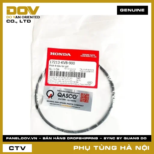 MÃ PHỤ TÙNG : 17213KVB900 PHỚT B BẦU LỌC GIÓ — 17213KVB900