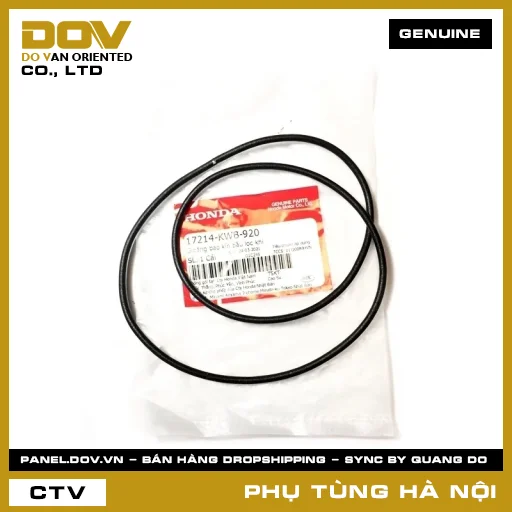 MÃ PHỤ TÙNG : 17214KWB920 GIOĂNG BAO KÍN BẦU LỌC GIÓ — 17214KWB920