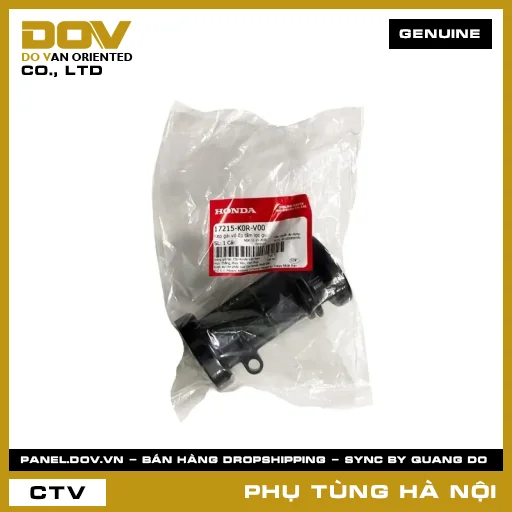 MÃ PHỤ TÙNG : 17215K0RV00 ỐNG LỌC GIÓ — 17215K0RV00