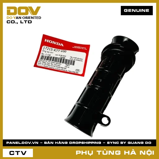 MÃ PHỤ TÙNG : 17215K77V00 ỐNG LỌC GIÓ — 17215K77V00