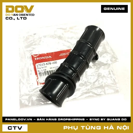MÃ PHỤ TÙNG : 17215K78V00 ỐNG LỌC GIÓ — 17215K78V00