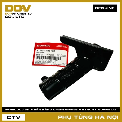 MÃ PHỤ TÙNG : 17215KWN710 ỐNG LỌC GIÓ — 17215KWN710