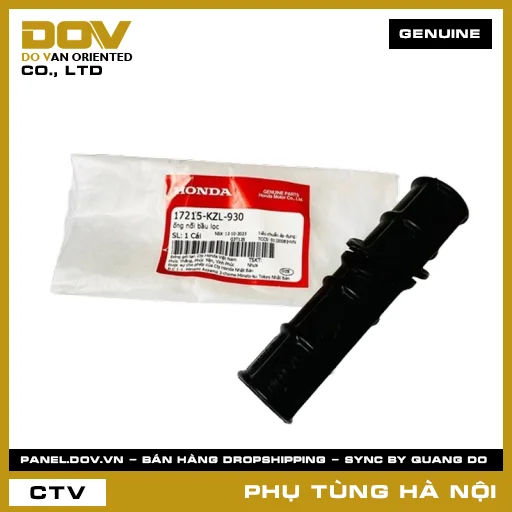 MÃ PHỤ TÙNG : 17215KZL930 ỐNG NỐI BẦU LỌC — 17215KZL930