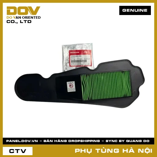 MÃ PHỤ TÙNG : 17220KZLE00 BỘ LỌC GIÓ — 17220KZLE00