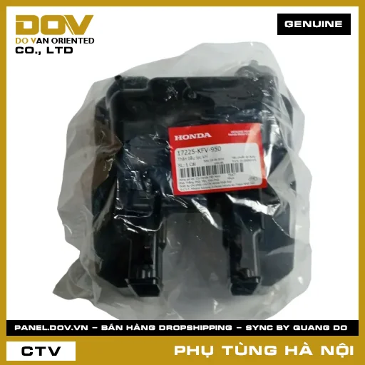 MÃ PHỤ TÙNG : 17225KFV950 THÂN BẦU LỌC GIÓ — 17225KFV950