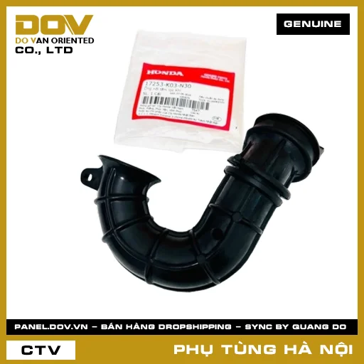 MÃ PHỤ TÙNG : 17253K03N30 ỐNG NỐI TẤM LỌC GIÓ — 17253K03N30