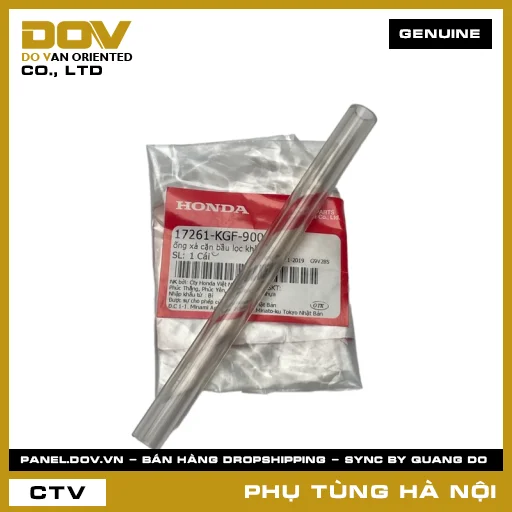 MÃ PHỤ TÙNG : 17261KGF900 ỐNG XẢ CẶN BẦU LỌC GIÓ — 17261KGF900