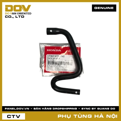 MÃ PHỤ TÙNG : 17367KTL740 ỐNG LỌC GIÓ PHỤ A — 17367KTL740
