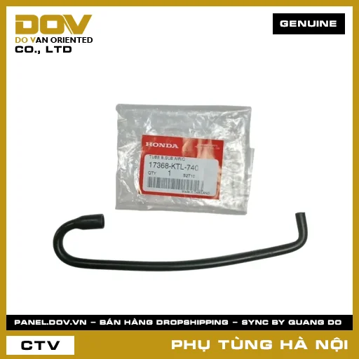 MÃ PHỤ TÙNG : 17368KTL740 ỐNG LỌC GIÓ PHỤ B — 17368KTL740