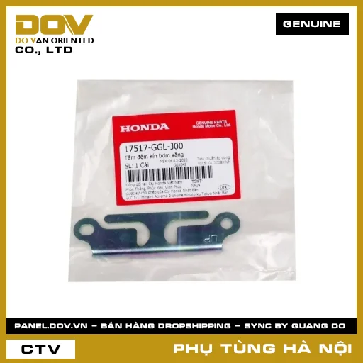 MÃ PHỤ TÙNG : 17517GGLJ00 TẤM ĐỆM KÍN BƠM XĂNG — 17517GGLJ00