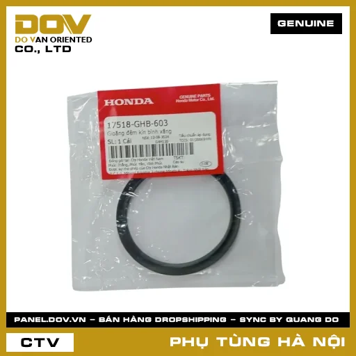 MÃ PHỤ TÙNG : 17518GHB603 GIOĂNG ĐỆM KÍN BÌNH XĂNG — 17518GHB603
