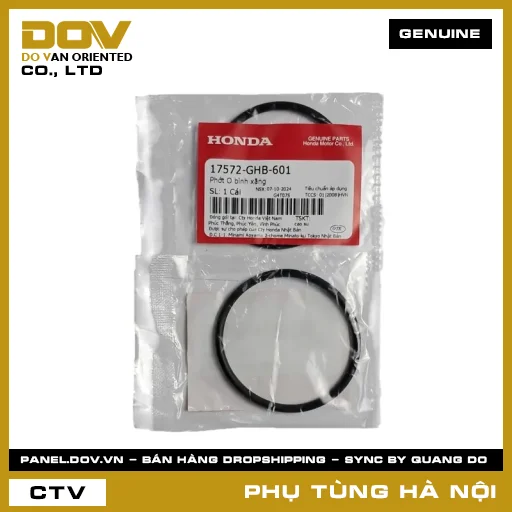 MÃ PHỤ TÙNG : 17572GHB601 PHỚT O BÌNH XĂNG — 17572GHB601