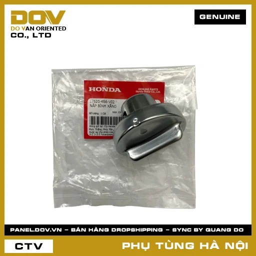 MÃ PHỤ TÙNG : 17620K66V02 NẮP BÌNH XĂNG — 17620K66V02