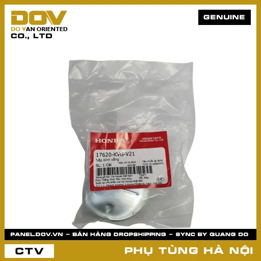 MÃ PHỤ TÙNG : 17620KVGV21 NẮP BÌNH XĂNG — 17620KVGV21