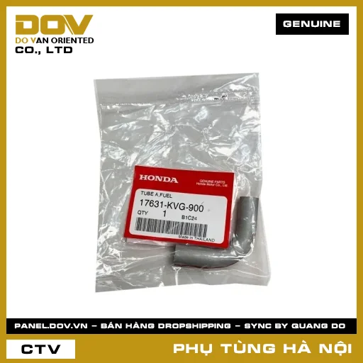 MÃ PHỤ TÙNG : 17631KVG900 ỐNG NHIÊN LIỆU A — 17631KVG900