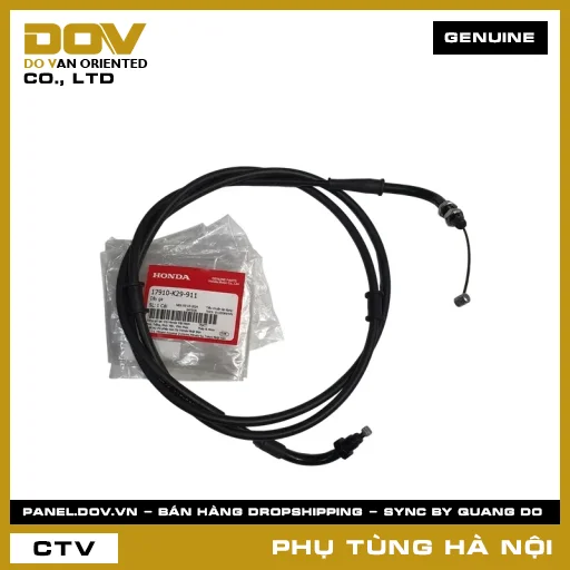 MÃ PHỤ TÙNG : 17910K29911 DÂY GA — 17910K29911