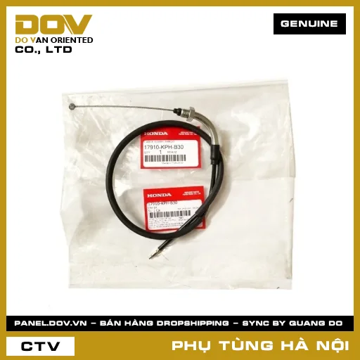 MÃ PHỤ TÙNG : 17910KPHB30 DÂY GA — 17910KPHB30