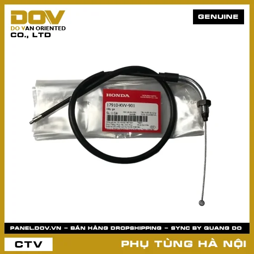 MÃ PHỤ TÙNG : 17910KVV901 DÂY GA — 17910KVV901