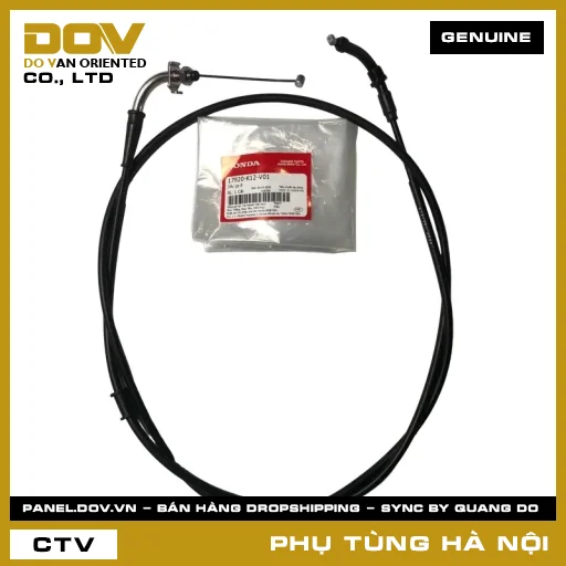 MÃ PHỤ TÙNG : 17920K12V01 DÂY GA B — 17920K12V01
