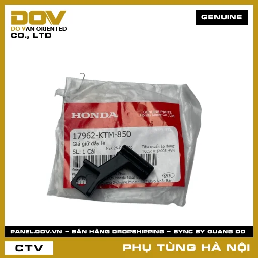 MÃ PHỤ TÙNG : 17962KTM850 GIÁ GIỮ DÂY LE — 17962KTM850