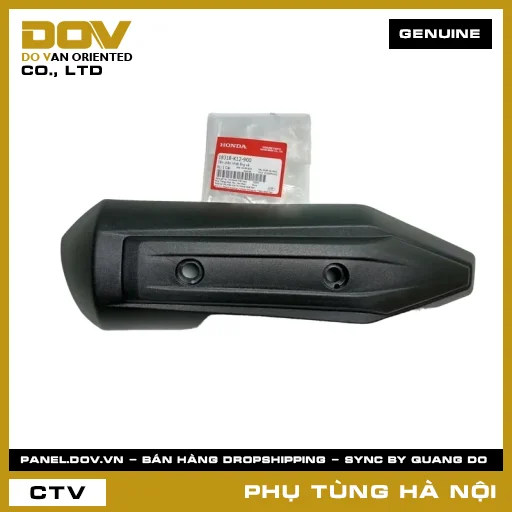 MÃ PHỤ TÙNG : 18318K12900 TẤM CHẮN NHIỆT ỐNG XẢ — 18318K12900