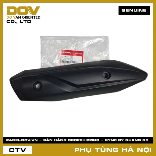 MÃ PHỤ TÙNG : 18318K44V00 TẤM CÁCH NHIỆT A ỐNG XẢ — 18318K44V00