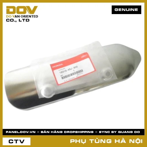 MÃ PHỤ TÙNG : 18318KRJ900 TẤM CÁCH NHIỆT ỐNG XẢ — 18318KRJ900