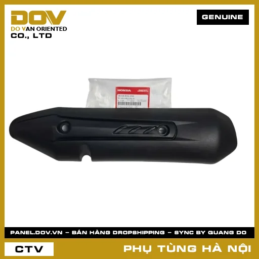 MÃ PHỤ TÙNG : 18318KVG950 TẤM CÁCH NHIỆT A ỐNG XẢ — 18318KVG950