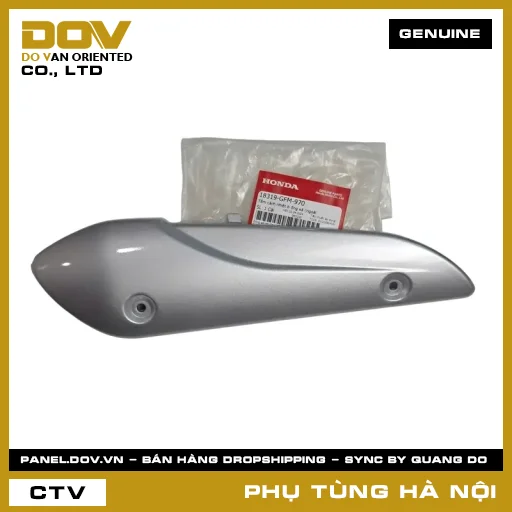 MÃ PHỤ TÙNG : 18319GFM970 TẤM CÁCH NHIỆT B ỐNG XẢ (NGOÀI — 18319GFM970