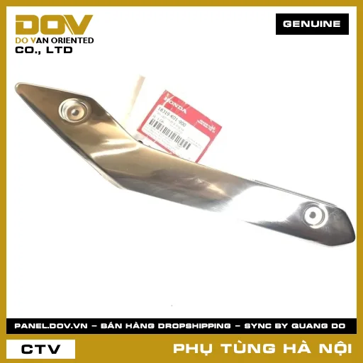 MÃ PHỤ TÙNG : 18319K01900 TẤM CÁCH NHIỆT B ỐNG XẢ — 18319K01900