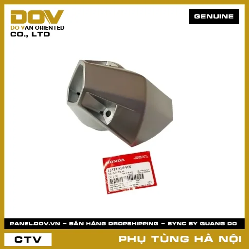 MÃ PHỤ TÙNG : 18327K56V00 NẮP ĐUÔI ỐNG XẢ — 18327K56V00
