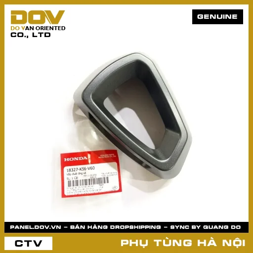 MÃ PHỤ TÙNG : 18327K56V60 NẮP ĐUÔI ỐNG XẢ — 18327K56V60