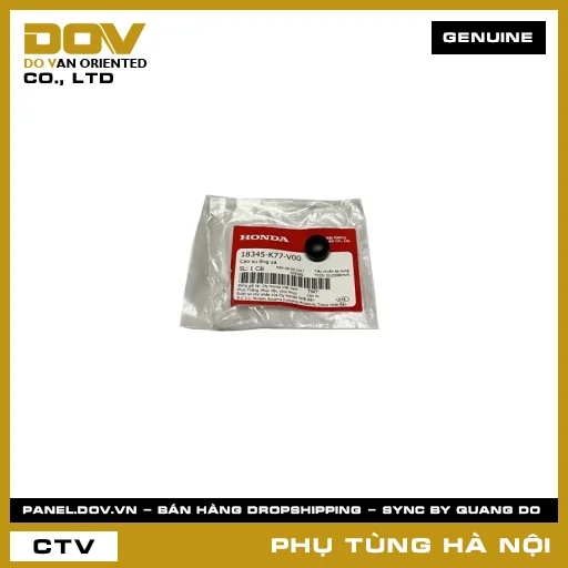 MÃ PHỤ TÙNG : 18345K77V00 CAO SU ỐNG XẢ — 18345K77V00