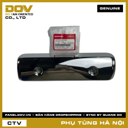MÃ PHỤ TÙNG : 18357KWWV00 CHẮN NHIỆT B ỐNG XẢ — 18357KWWV00