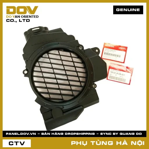MÃ PHỤ TÙNG : 19151KVB901 NẮP ỐP KÉT TẢN NHIỆT — 19151KVB901