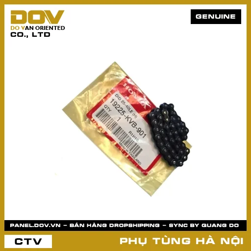 MÃ PHỤ TÙNG : 19225KVB901 XÍCH BƠM NƯỚC (40 MẮT) — 19225KVB901