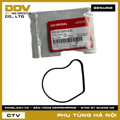 MÃ PHỤ TÙNG : 19226GFM970 GIOĂNG BƠM NƯỚC — 19226GFM970