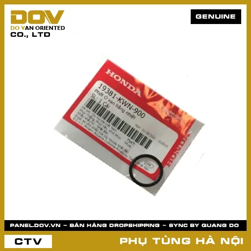 MÃ PHỤ TÙNG : 19381KWN900 PHỚT O VAN HẰNG NHIỆT — 19381KWN900
