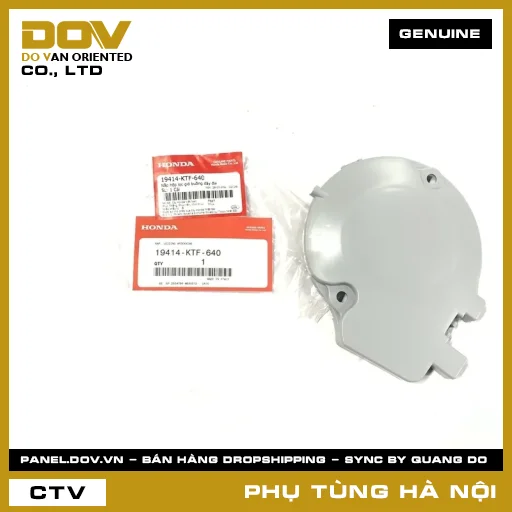 MÃ PHỤ TÙNG : 19414KTF640 NẮP HỘP LỌC GIÓ BUỒNG DÂY ĐAI — 19414KTF640