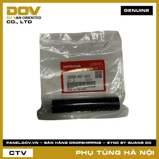 MÃ PHỤ TÙNG : 19505KGF910 ỐNG NƯỚC E — 19505KGF910